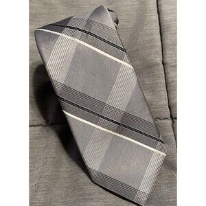 Calibrate Men’s Tie Grey Stripes